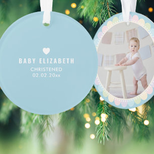 Die erste Weihnacht des Babys   Christening Baptis Ornament