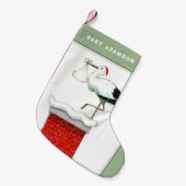 Die erste Weihnacht des Babys Kleiner Weihnachtsstrumpf (Vorderansicht (hängend))