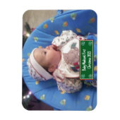 Die erste Weihnacht des Babys Magnet (Vertikal)