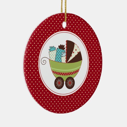 Die erste Weihnacht des Babys | Weihnachtsschmuck (Rechts)