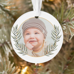Die erste Weihnachtsdekoration des Kindes Ornament