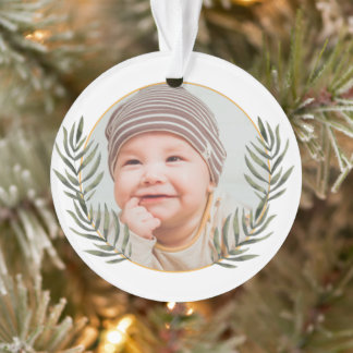 Die erste Weihnachtsdekoration des Kindes Ornament