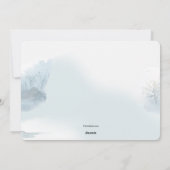 Die erste Weihnachtsfotokarte des Babys Feiertagskarte (Rückseite)