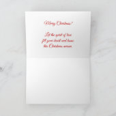 Die erste Weihnachtsfreude des Babys - DEIN BABYS Karte (Innenseite)