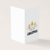 Die erste Weihnachtskarte des Babys (Vorderseite)