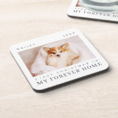 Die erste Weihnachtszeit des Hauses in ewig Zuhaus Getränkeuntersetzer (Linke Seite)