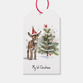 Die erste Weihnachtszeit des süßen Donkey, Brauch Geschenkanhänger