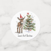 Die erste Weihnachtszeit des süßen Donkey, Brauch Konfetti (Klein Vorderseite)