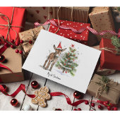 Die erste Weihnachtszeit des süßen Donkey, Brauch Postkarte