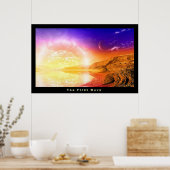 Die erste Welle Poster (Küche)