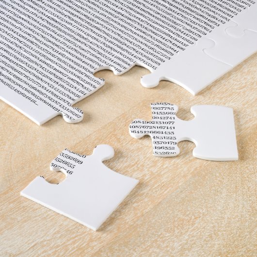 Die ersten 100.000 Ziffern von Pi Puzzle (Seite)