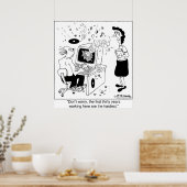 Die ersten 30 Jahre hier sind die schwierigsten Poster (Küche)