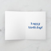 Die ersten 40 Jahre der Kindheit sind die schwerst Karte (Innenseite)