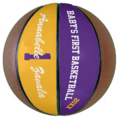 Die ersten Basketball-Farben des Babys Basketball (Vertikal)