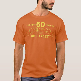 Die ersten fünfzig Jahre des Kinderhemds T-Shirt