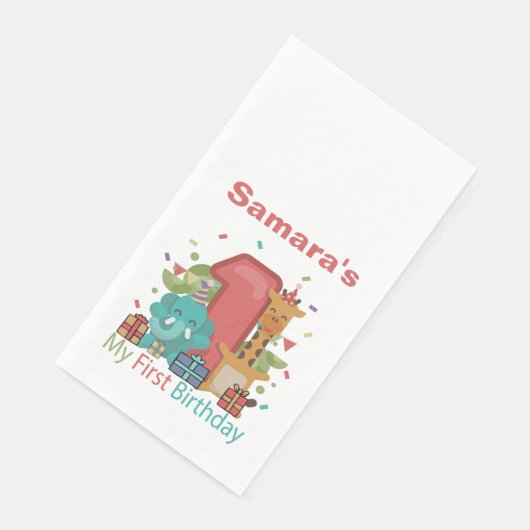 Die ersten Handtücher aus dem Hause Little One Serviette (Ecke)