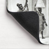 Die ersten Jobs des Morgens Mousepad (Ecke)