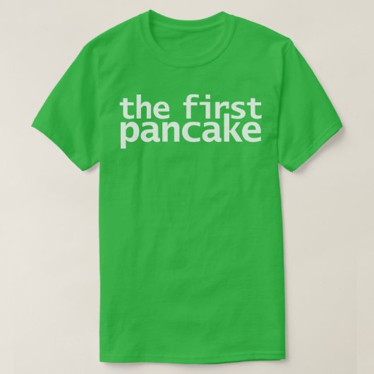 Die ersten Pancake Funny Succession Memes T-Shirt (Design vorne)