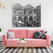 Die ersten Phoenix Park Races, 1903 Leinwanddruck (Insitu (Wohnzimmer))