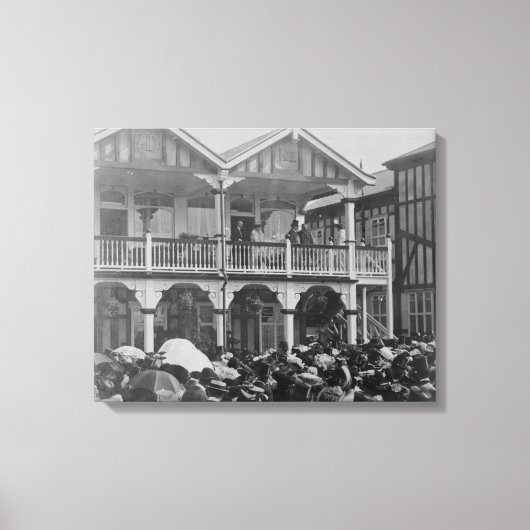 Die ersten Phoenix Park Races, 1903 Leinwanddruck (Vorderseite)