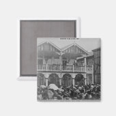 Die ersten Phoenix Park Races, 1903 Magnet (Vorderseite/Rückseite)
