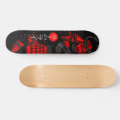 Die ersten Samurais Skateboard (Horizontal)