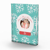 Die ersten Schneeglobe-Schneeflocken des Babys Aqu Fotoblock (Rechts)