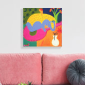 Die ersten Tage von Joaquin 1997 Leinwanddruck (Insitu (Wohnzimmer))