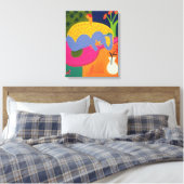 Die ersten Tage von Joaquin 1997 Leinwanddruck (Insitu (Schlafzimmer))