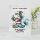 Die ersten Weihnachten unseres Sohnes (Stehend Vorderseite)