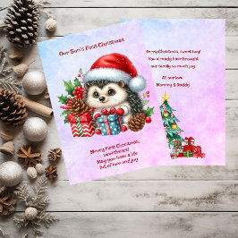 Die ersten Weihnachten unseres Sohnes