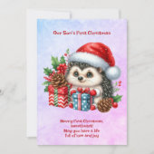 Die ersten Weihnachten unseres Sohnes (Vorderseite)