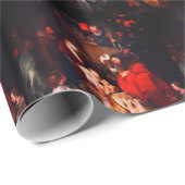 Die ersten Weihnachten Vintag Geschenkpapier (Rolleneckpunkt)