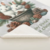 Die ersten Weihnachtsferien in einer Schüssel Sherpadecke (3/4)