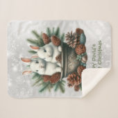 Die ersten Weihnachtsferien in einer Schüssel Sherpadecke (Vorderseite (Horizontal))