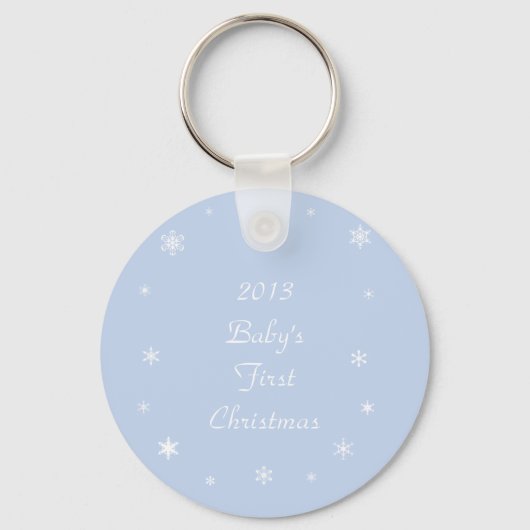 Die ersten Weihnachtsgeschenke und -geschenke des Schlüsselanhänger (Vorderseite)