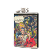 Die ersten Zombies? Flachmann (Links)