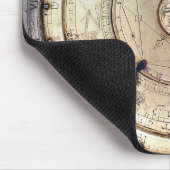 Die erster Frühling gefahrene Uhr mit Fusee, Mousepad (Ecke)