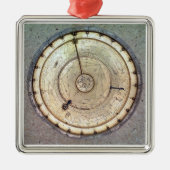 Die erster Frühling gefahrene Uhr mit Fusee, Ornament Aus Metall (Vorne)