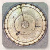 Die erster Frühling gefahrene Uhr mit Fusee, Untersetzer (Vorderseite)