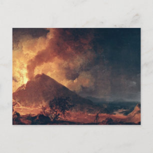 Die Eruption des Vesuv im Jahre 1771 Postkarte