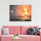 Die Eruption des Vesuvs Leinwanddruck (Insitu (Wohnzimmer))