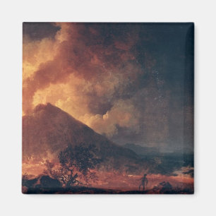 Die Eruption vom Vesuv im Jahre 1771 Magnet
