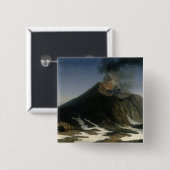 Die Eruption von Ätna Button (Vorne & Hinten)