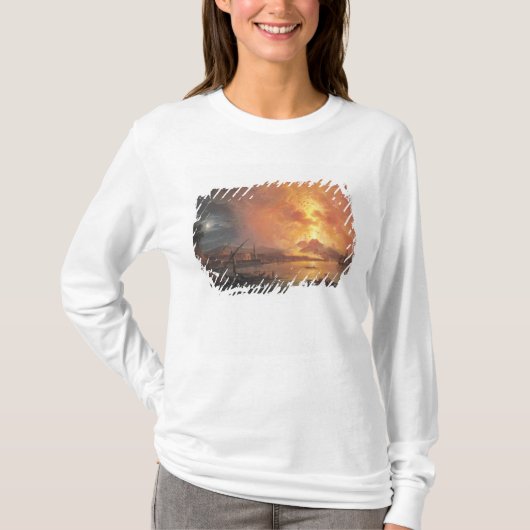 Die Eruption von Vesuv T-Shirt (Vorderseite)