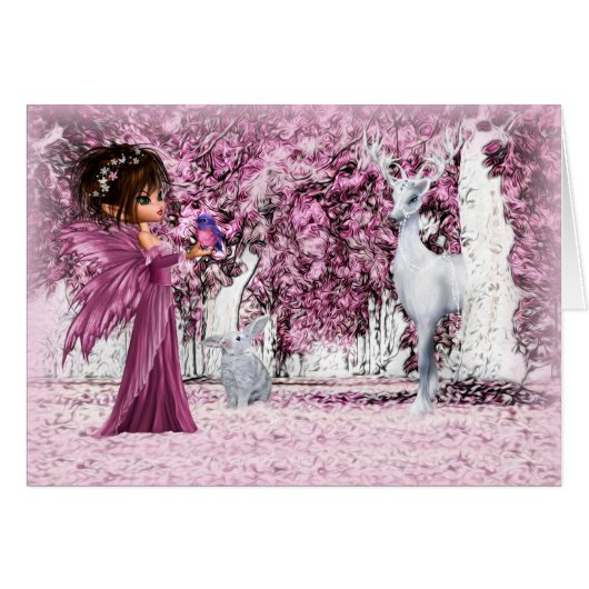 Die erwachende verzauberte Forest Fantasy Art Blan (Vorderseite (Horizontal))