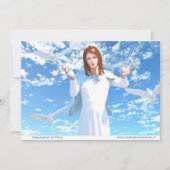 Die Erwartung Marias in den Himmel Karte (Vorderseite)