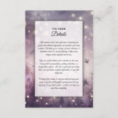 Die Erzauberung von Starlit im Blut Begleitkarte (Vorderseite)