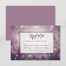 Die Erzauberung von Starlit im Blut RSVP Karte