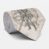 Die Erzengel-Krawatte - besonders angefertigt Krawatte (Gerollt)